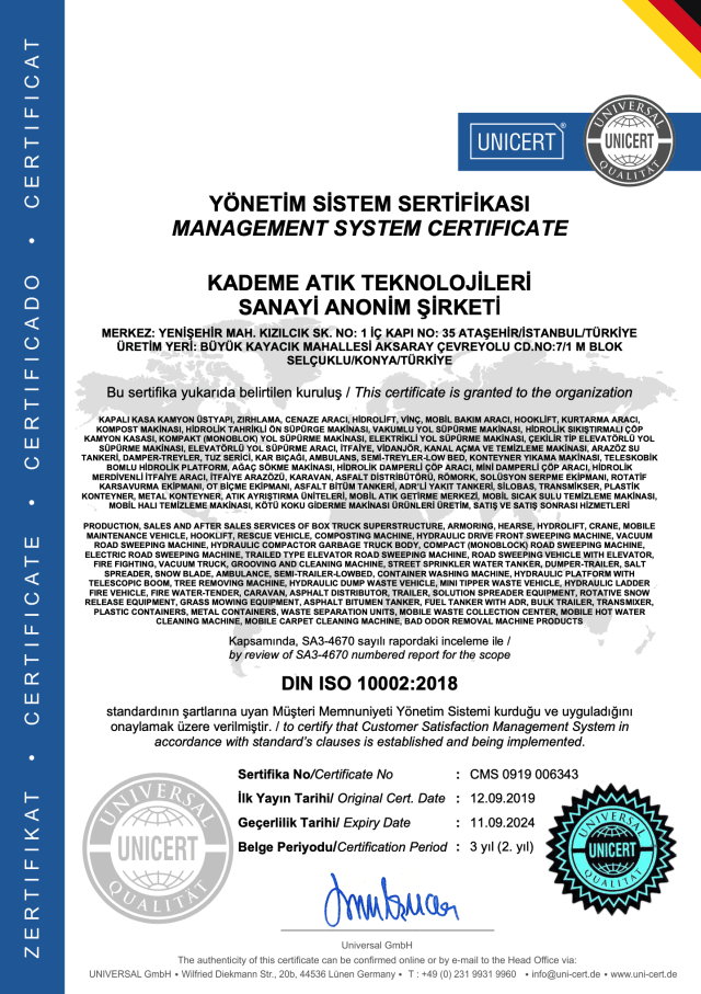 DIN ISO 10002:2018