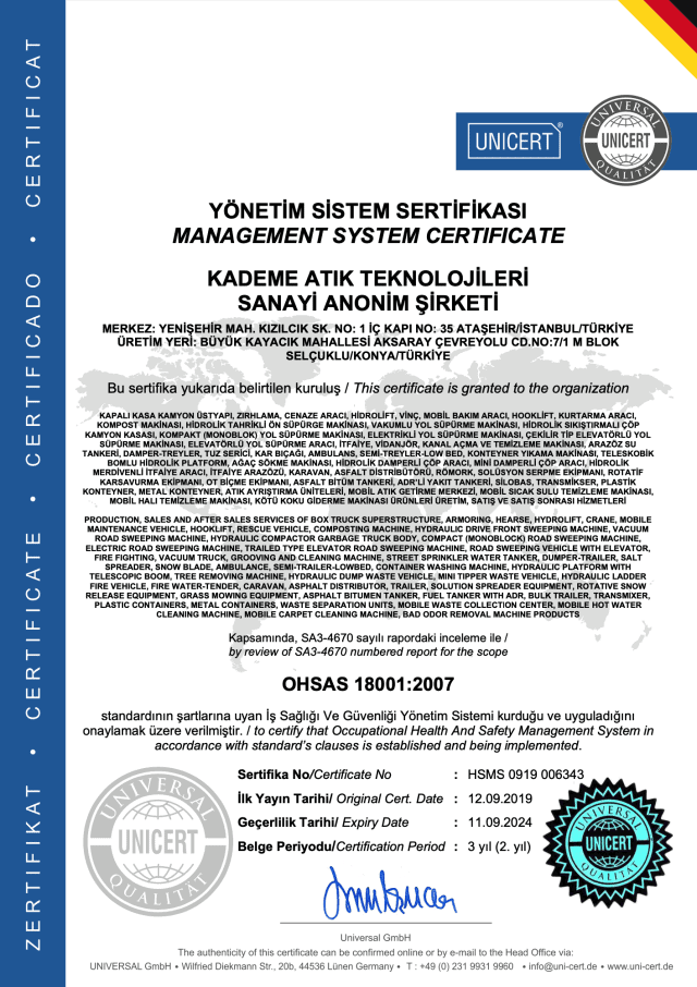 OHSAS 18001:2007