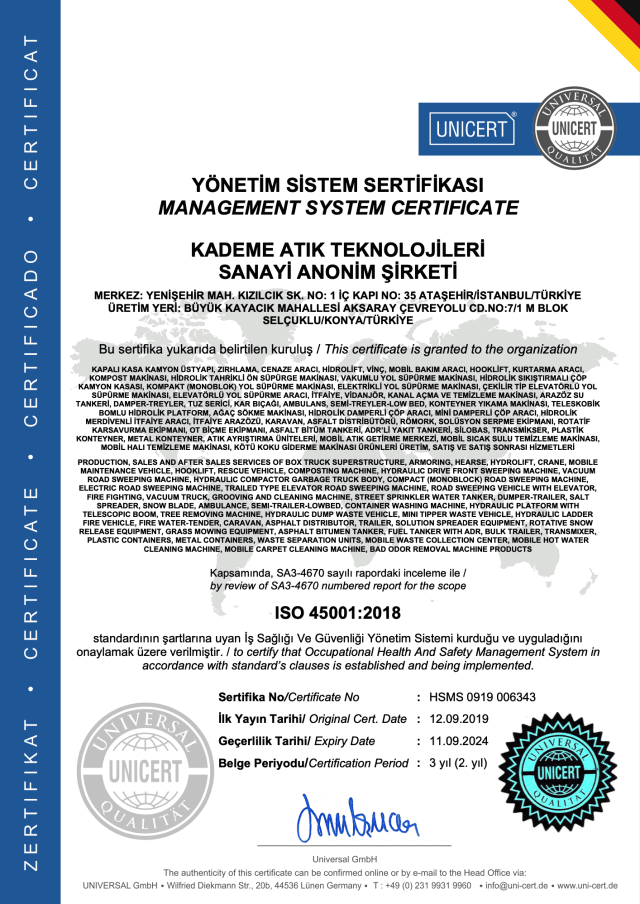 ISO 45001:2018