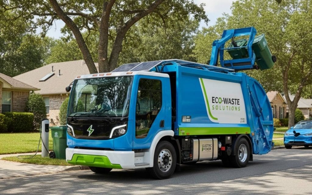 electric garbage truck